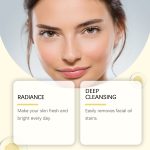 Hoygi Vitamin C Brightening Cleanser, Moisturizes And Soothes Facial Skin With A Clean, Hydrating, Non-Tightening Cleanser - Image 4