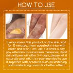 OUHOE Orange Peel Body Lotion, Exfoliation Lightening Dark Spots Brightening And Moisturizing Skin Treatment Lotion - Image 6