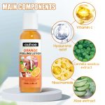 OUHOE Orange Peel Body Lotion, Exfoliation Lightening Dark Spots Brightening And Moisturizing Skin Treatment Lotion - Image 5