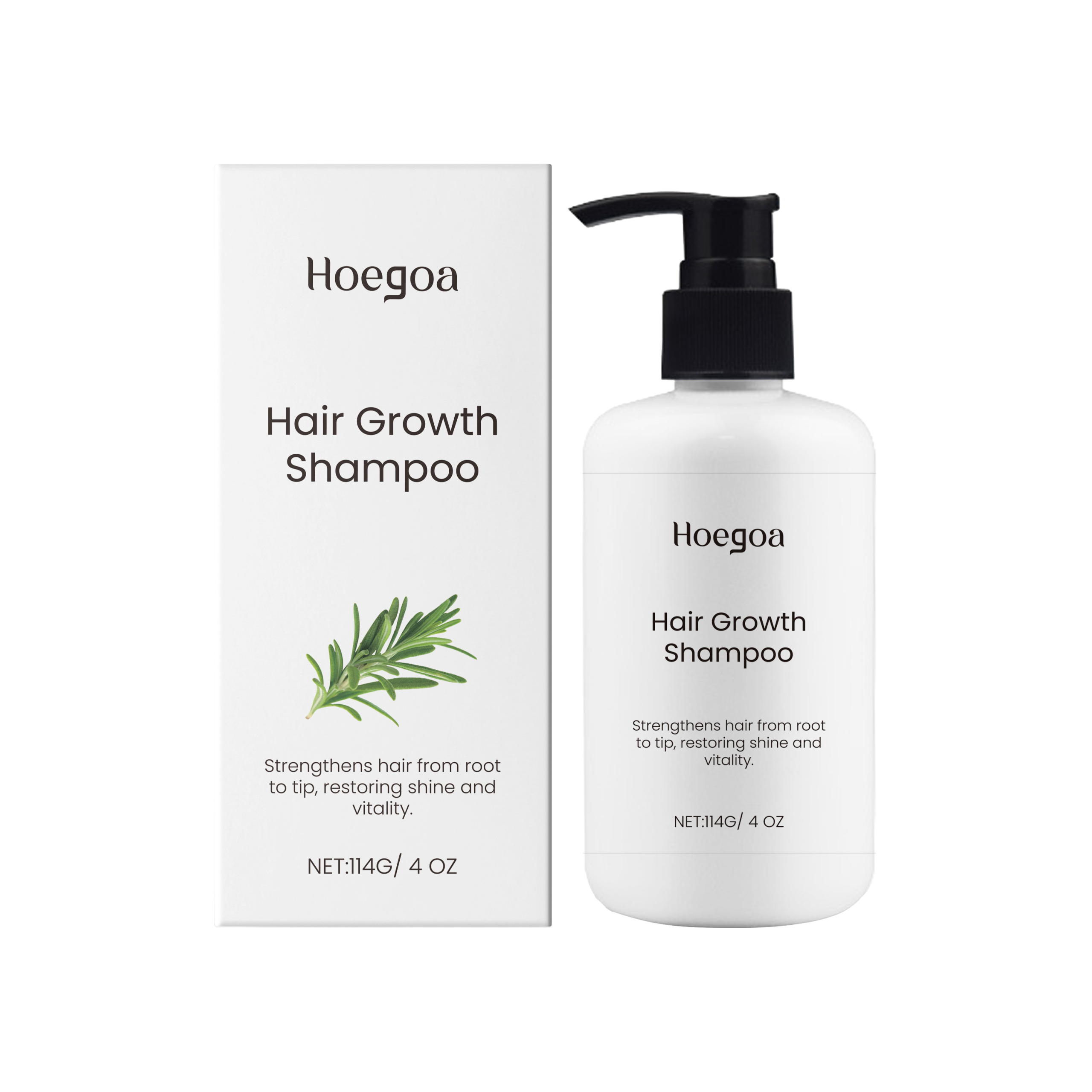 557021715 Hoegoa Shampoo Gentle Shampoo Oil Control Anti-Dandruff Fluffy Soft Cleansing Scalp Shampoo - Image 1