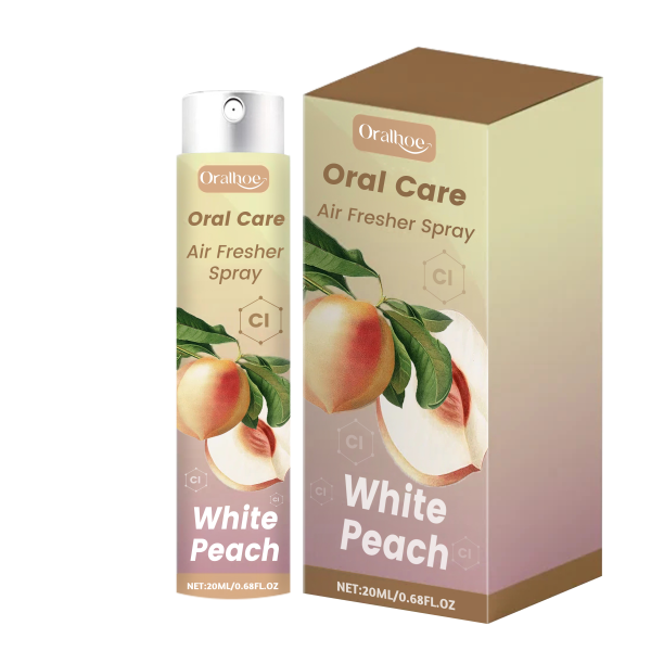 Oralhoe Oral Care Air Fresher Spray, Deep Clean Coffee Stain Whitening Teeth Fresh Breath Spray
