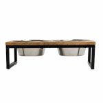 Wood & Metal Elevated Feeder - Image 3